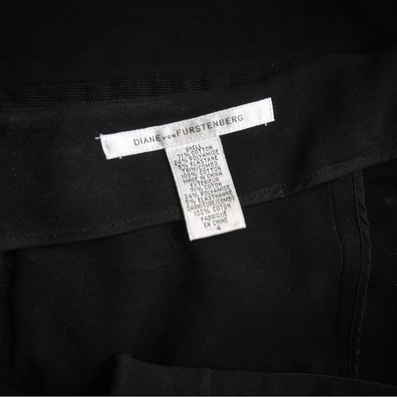 Diane Von Furstenberg black pencil skirt 2 - Picture 4 of 4